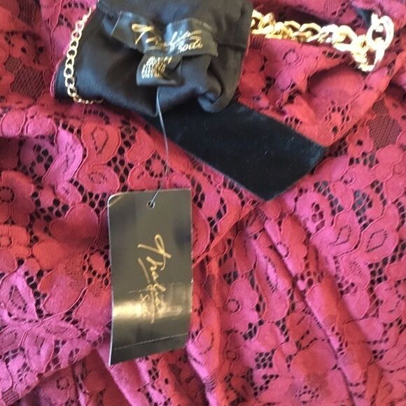 NWT Thalia Sodi Chain Neck Lace Dress Sz Small - Picture 10 of 11